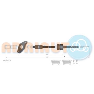 Sankabos trosas ADRIAUTO 11.0153.1