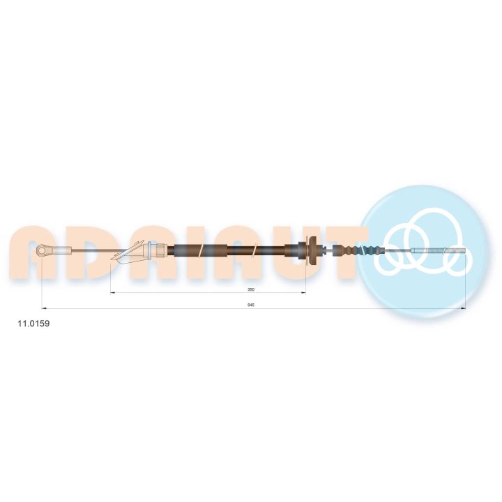 Sankabos trosas ADRIAUTO 11.0159