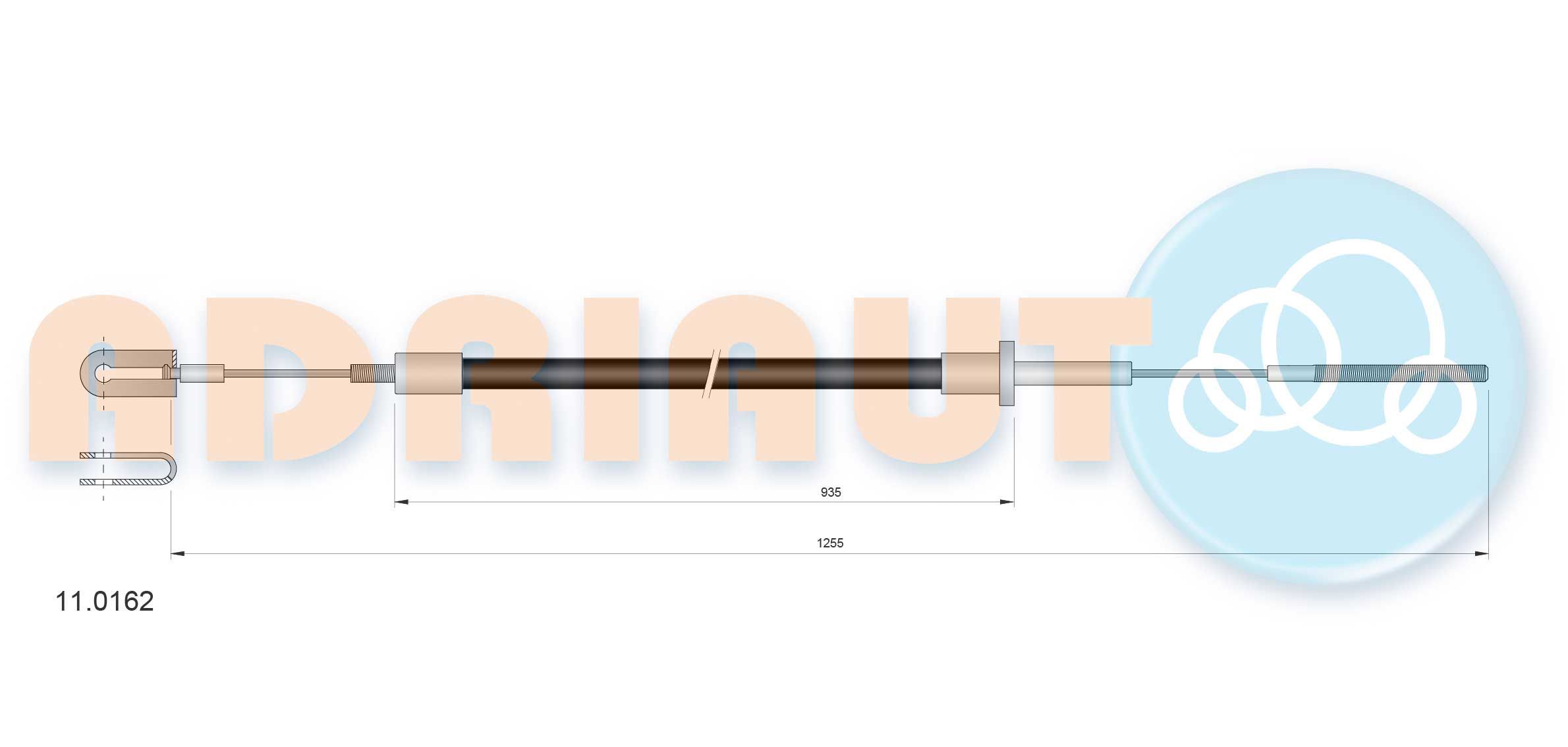 Sankabos trosas ADRIAUTO 11.0162