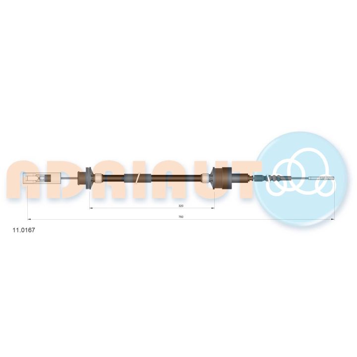 Sankabos trosas ADRIAUTO 11.0167