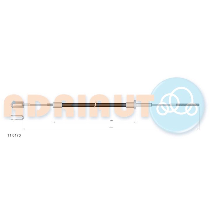 Sankabos trosas ADRIAUTO 11.0170