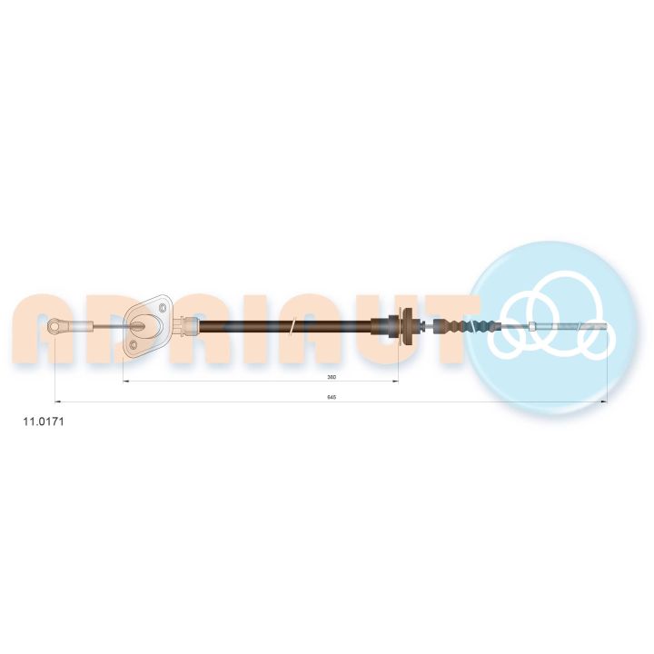 Sankabos trosas ADRIAUTO 11.0171