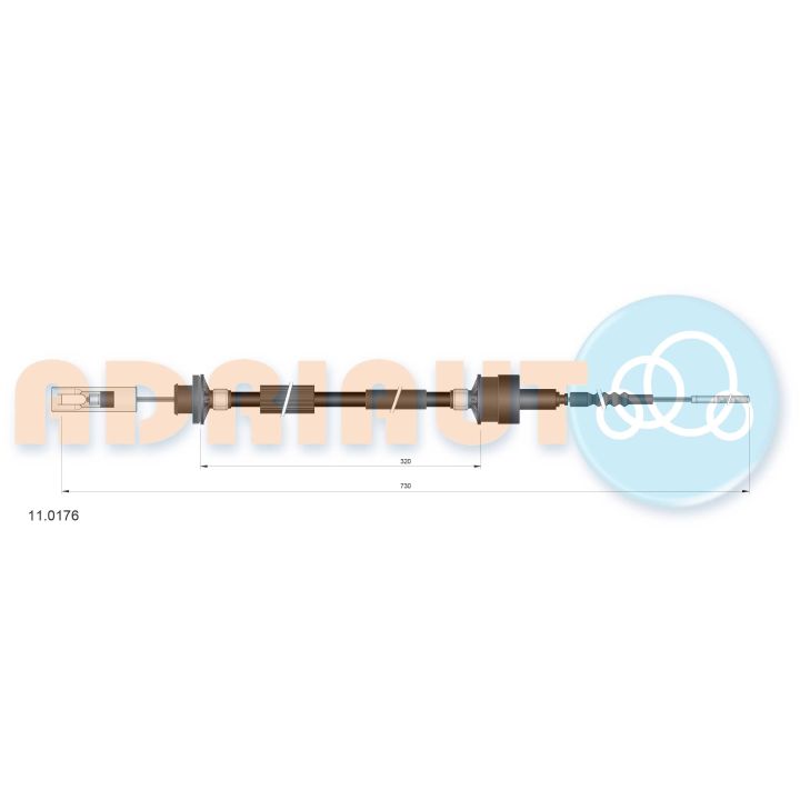 Sankabos trosas ADRIAUTO 11.0176