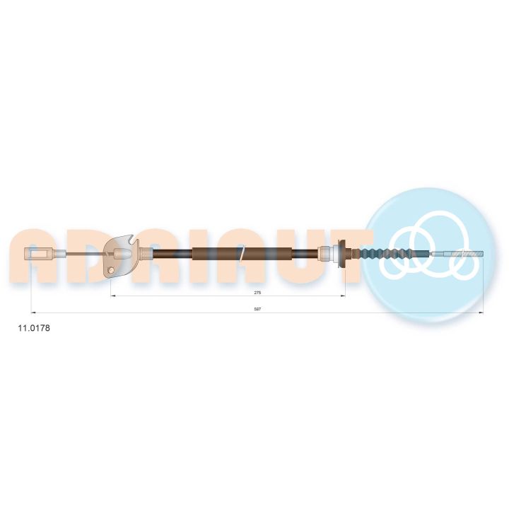 Sankabos trosas ADRIAUTO 11.0178
