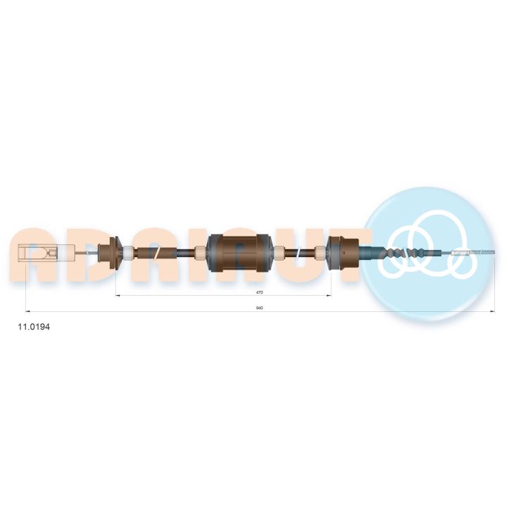 Sankabos trosas ADRIAUTO 11.0194
