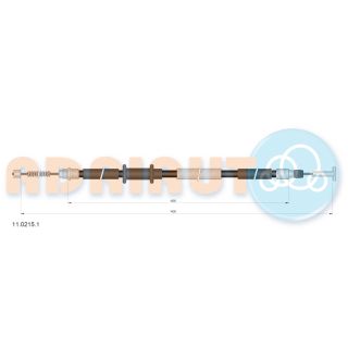 Trosas, stovėjimo stabdys ADRIAUTO 11.0215.1