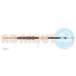 Trosas, stovėjimo stabdys ADRIAUTO 11.0217.1