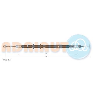 Trosas, stovėjimo stabdys ADRIAUTO 11.0218.1