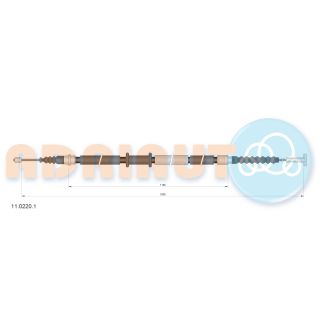 Trosas, stovėjimo stabdys ADRIAUTO 11.0220.1