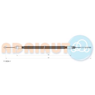 Trosas, stovėjimo stabdys ADRIAUTO 11.0224.1