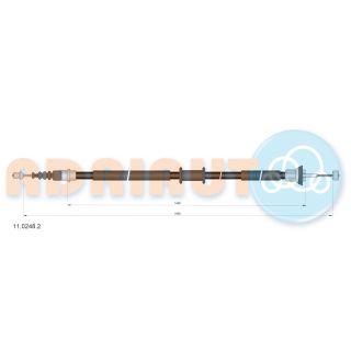 Trosas, stovėjimo stabdys ADRIAUTO 11.0248.2
