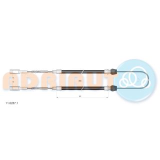 Trosas, stovėjimo stabdys ADRIAUTO 11.0257.1