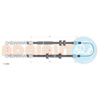 Trosas, stovėjimo stabdys ADRIAUTO 11.0262