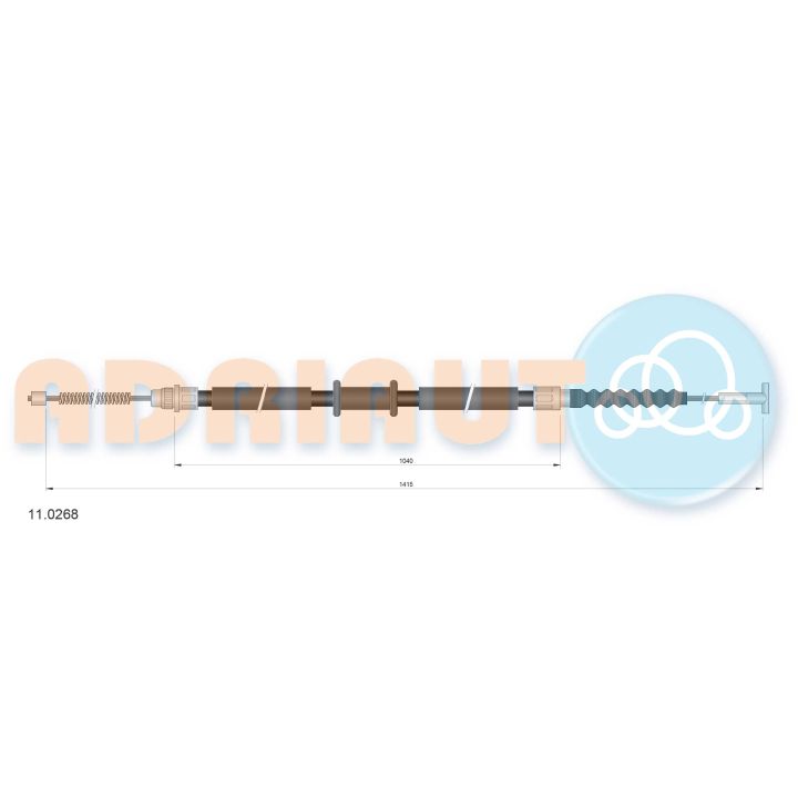 Trosas, stovėjimo stabdys ADRIAUTO 11.0268