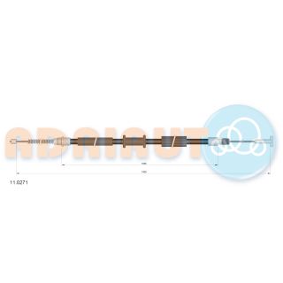 Trosas, stovėjimo stabdys ADRIAUTO 11.0271