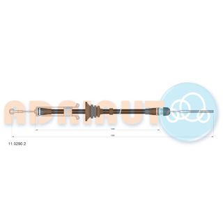 Trosas, stovėjimo stabdys ADRIAUTO 11.0290.2