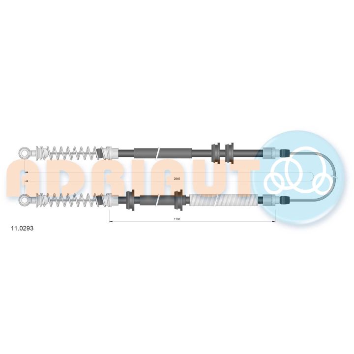 Trosas, stovėjimo stabdys ADRIAUTO 11.0293