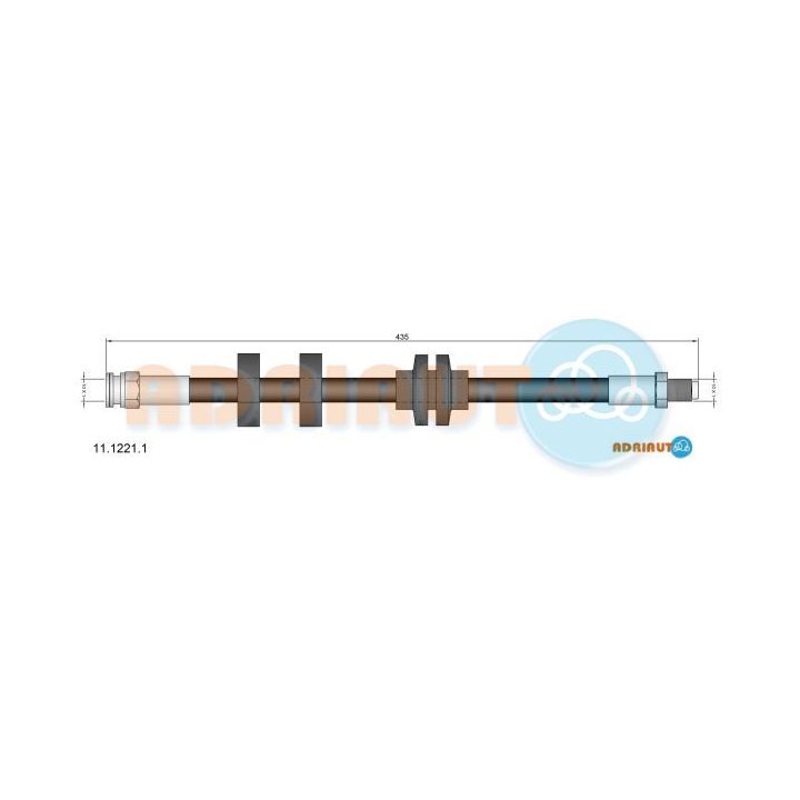 Stabdžių žarnelė ADRIAUTO 11.1221.1