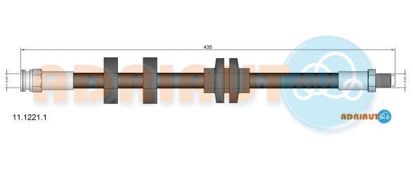 Stabdžių žarnelė ADRIAUTO 11.1221.1