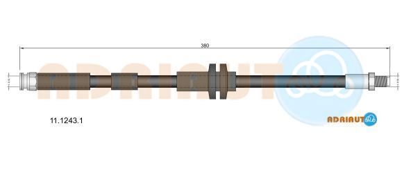 Stabdžių žarnelė ADRIAUTO 11.1243.1