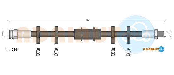 Stabdžių žarnelė ADRIAUTO 11.1245