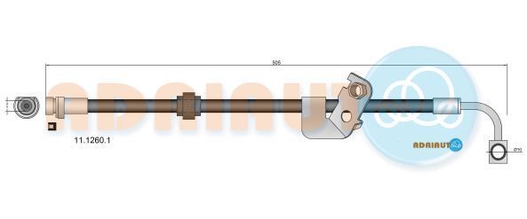 Stabdžių žarnelė ADRIAUTO 11.1260.1