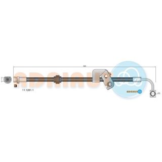 Stabdžių žarnelė ADRIAUTO 11.1261.1