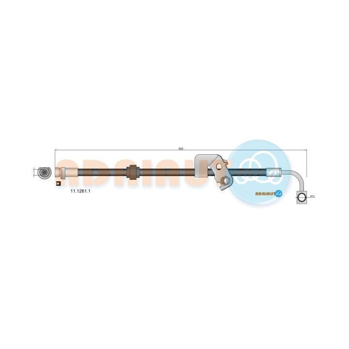 Stabdžių žarnelė ADRIAUTO 11.1261.1