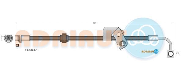Stabdžių žarnelė ADRIAUTO 11.1261.1