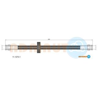Stabdžių žarnelė ADRIAUTO 11.1270.1