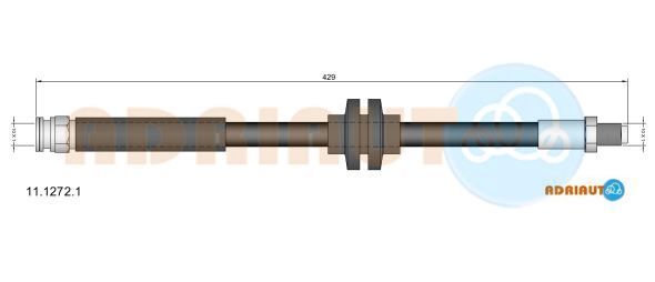 Stabdžių žarnelė ADRIAUTO 11.1272.1