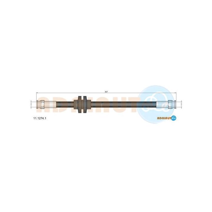 Stabdžių žarnelė ADRIAUTO 11.1274.1