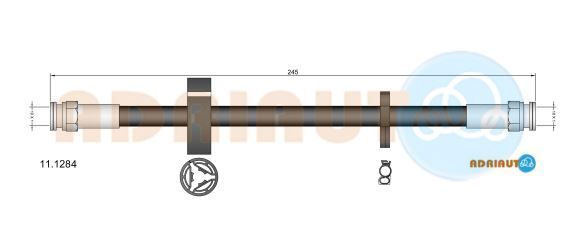 Stabdžių žarnelė ADRIAUTO 11.1284