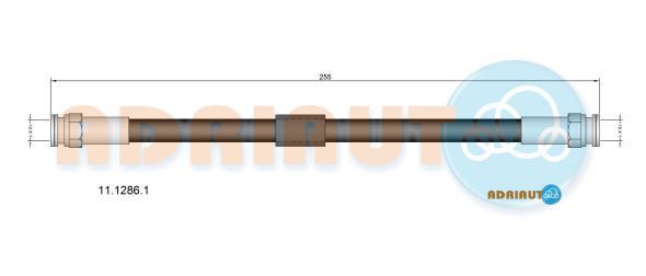 Stabdžių žarnelė ADRIAUTO 11.1286.1