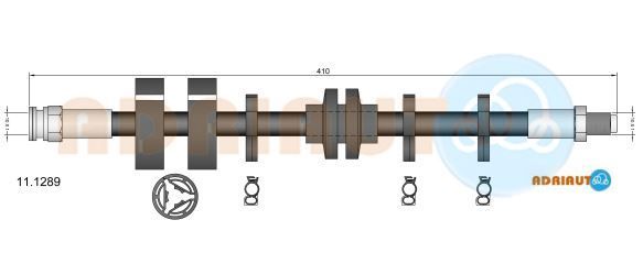 Stabdžių žarnelė ADRIAUTO 11.1289
