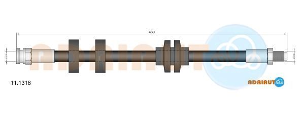 Stabdžių žarnelė ADRIAUTO 11.1318