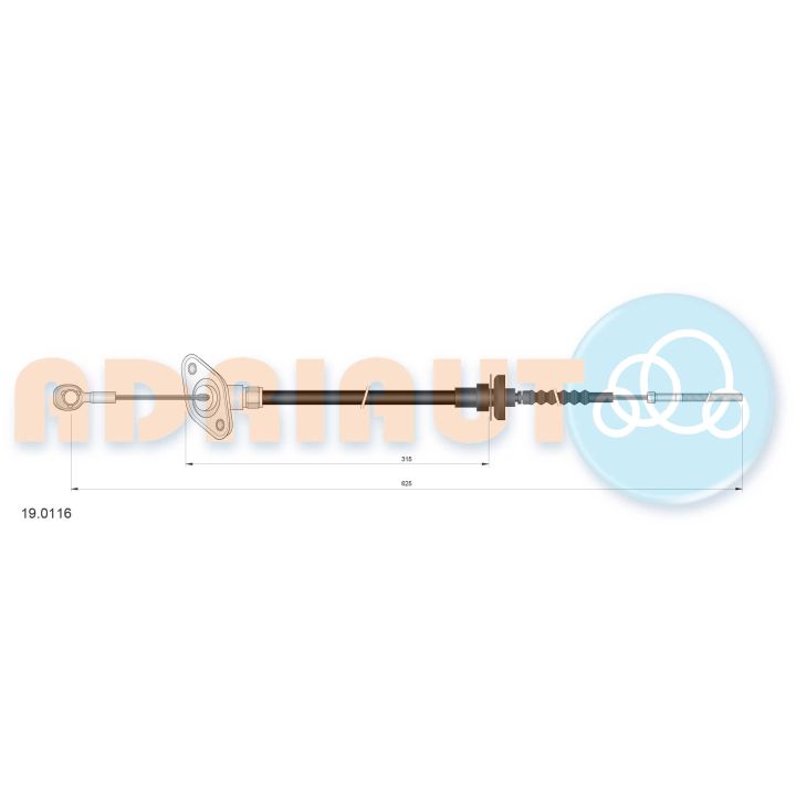 Sankabos trosas ADRIAUTO 19.0116