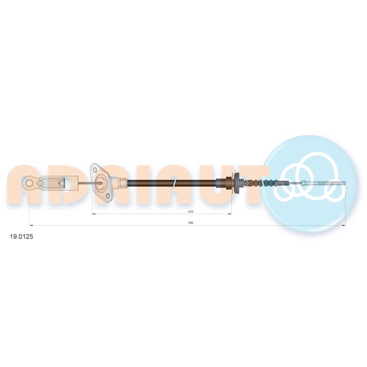 Sankabos trosas ADRIAUTO 19.0125