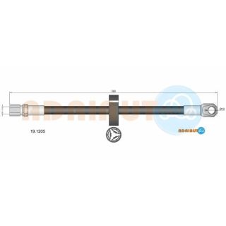 Stabdžių žarnelė ADRIAUTO 19.1205