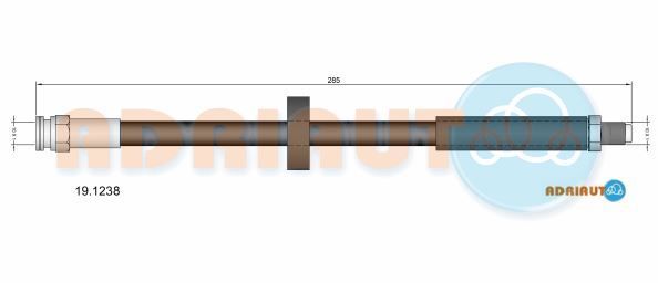 Stabdžių žarnelė ADRIAUTO 19.1238
