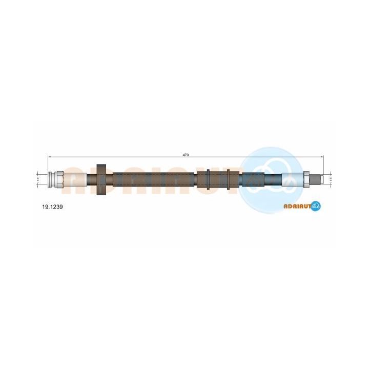 Stabdžių žarnelė ADRIAUTO 19.1239