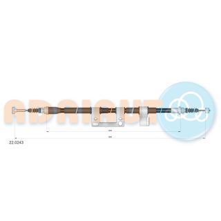 Trosas, stovėjimo stabdys ADRIAUTO 22.0243