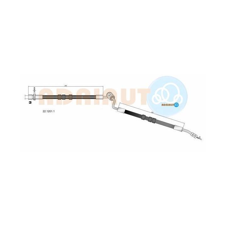 Stabdžių žarnelė ADRIAUTO 22.1201.1