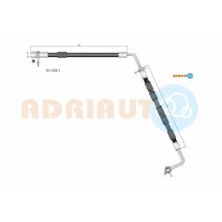 Stabdžių žarnelė ADRIAUTO 22.1202.1