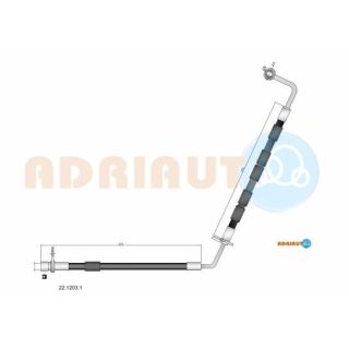 Stabdžių žarnelė ADRIAUTO 22.1203.1