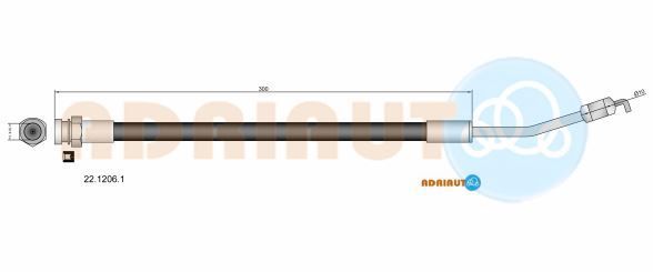 Stabdžių žarnelė ADRIAUTO 22.1206.1