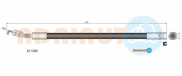 Stabdžių žarnelė ADRIAUTO 22.1266