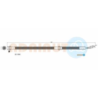 Stabdžių žarnelė ADRIAUTO 22.1282