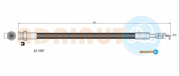 Stabdžių žarnelė ADRIAUTO 22.1287