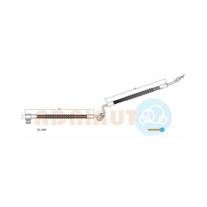 Stabdžių žarnelė ADRIAUTO 22.1296